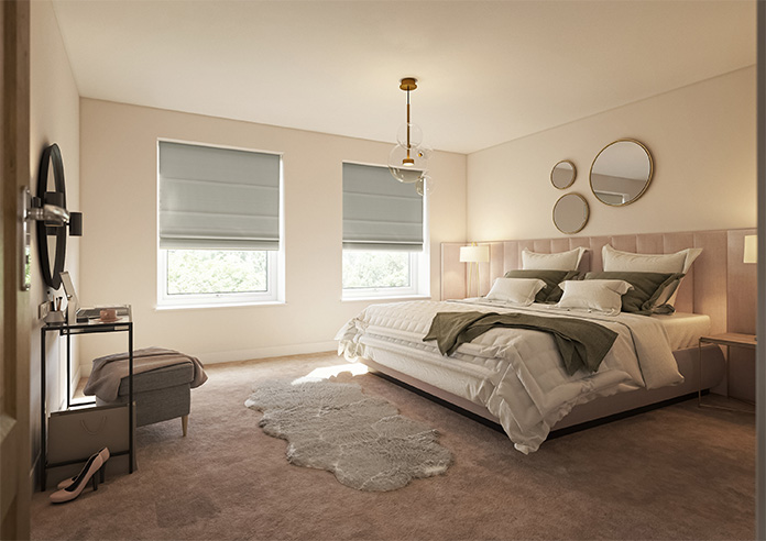 Ascot, Clay - Twist&Fit Roman Blind - Image 6